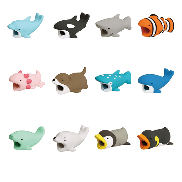 Shareculture 3 Pack Cable Protector Cable Bites Cute Animal Cable Bites USB Cable Protectors Data Line for iOS 4351561535 